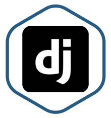 Built with Django logo